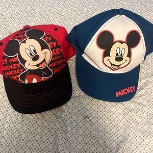 Toddler Mickey Mouse hat set of 2